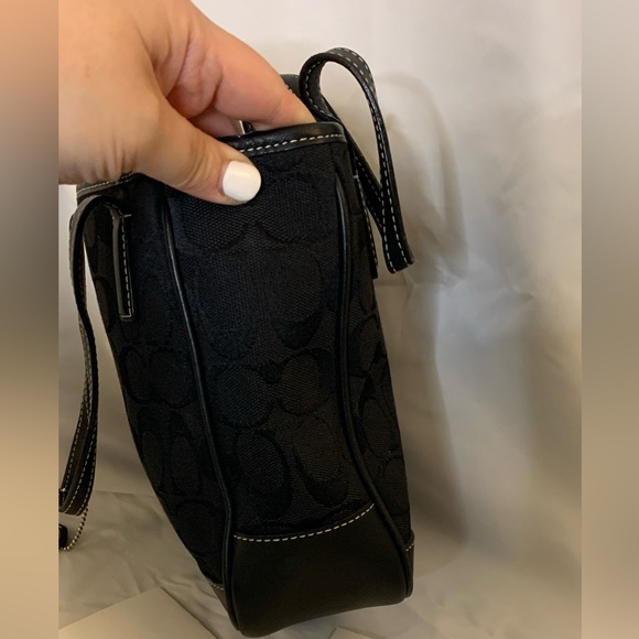 Coach Signature Collection Black Bag - Picture 7 of 17